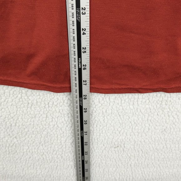 Patagonia Sweater Mens Large Red Lightweight Quarter Zip Athletic Outdoor Hiking - Picture 5 of 7